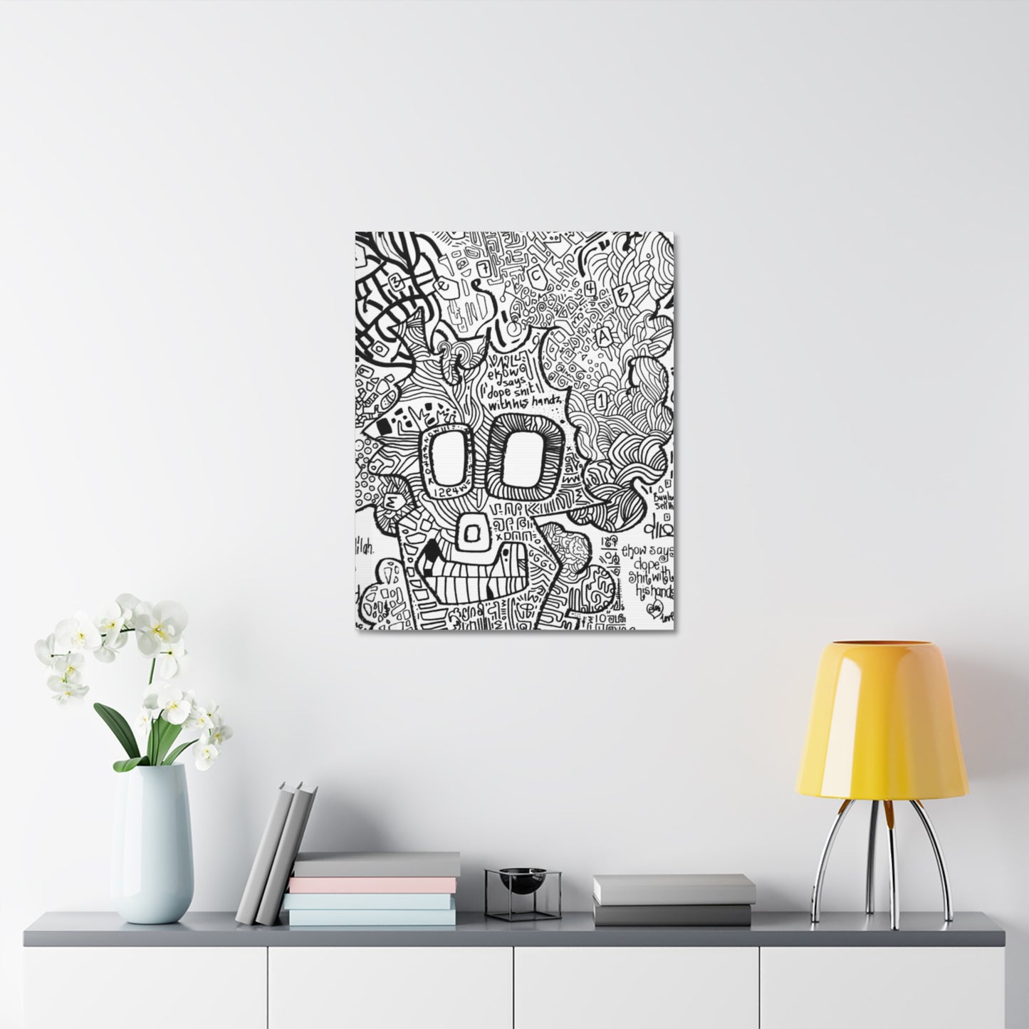 BOXXY HUMANOID 3 ART CANVAS