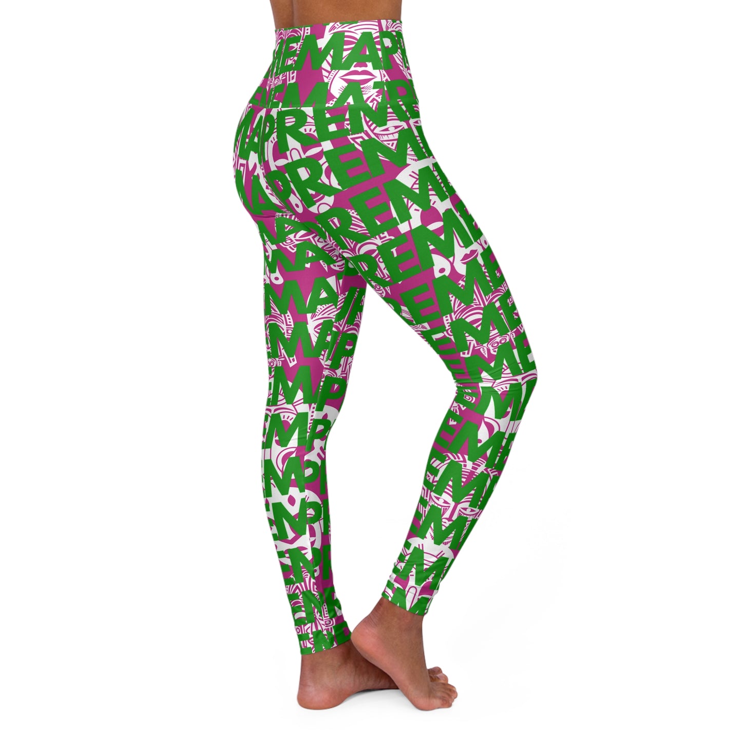 SUPREMEMATHEMATICS HIGH WAIST YOGA LEGGINGS