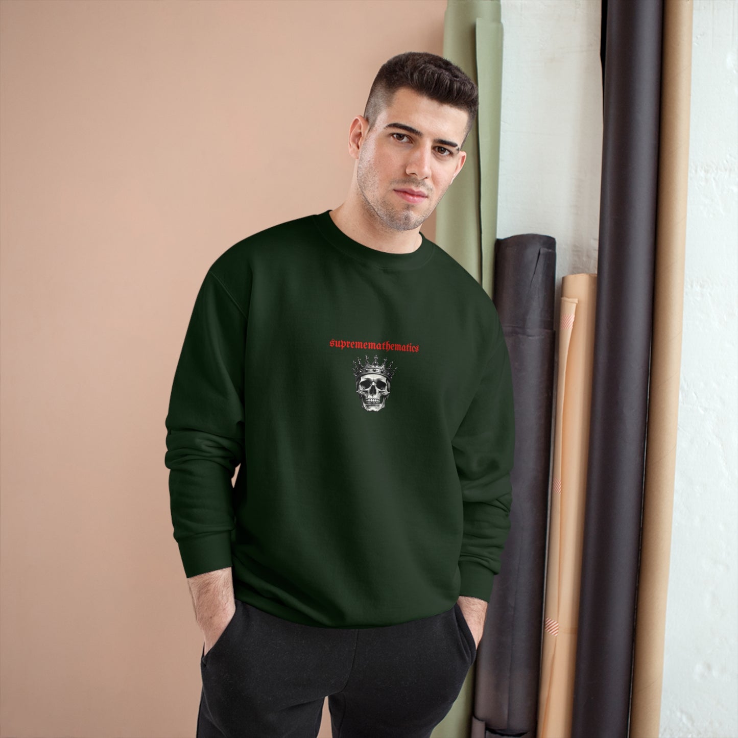 SUPREMEMATHEMATICS SUNFLOWER KINGS SWEATSHIRT