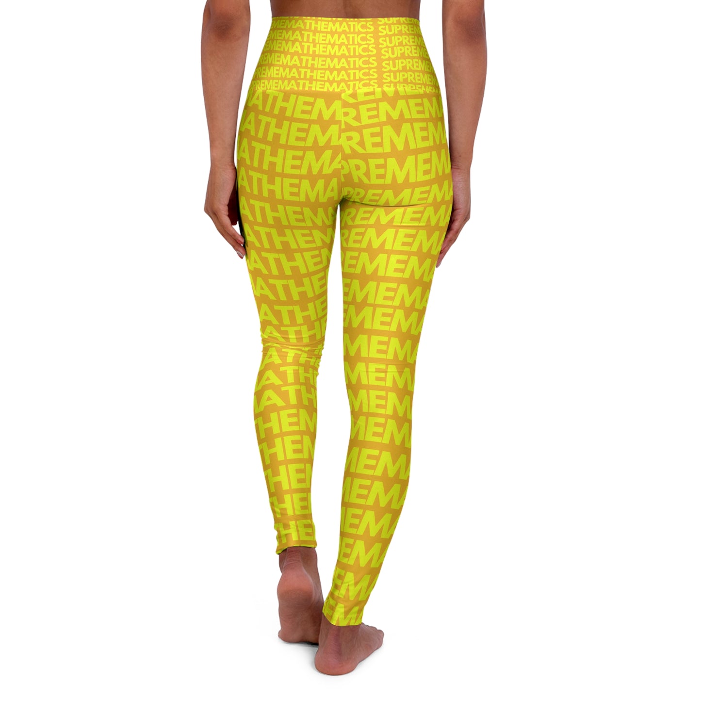 SUPREMEMATHEMATICS HIGH WAIST YOGA LEGGINGS