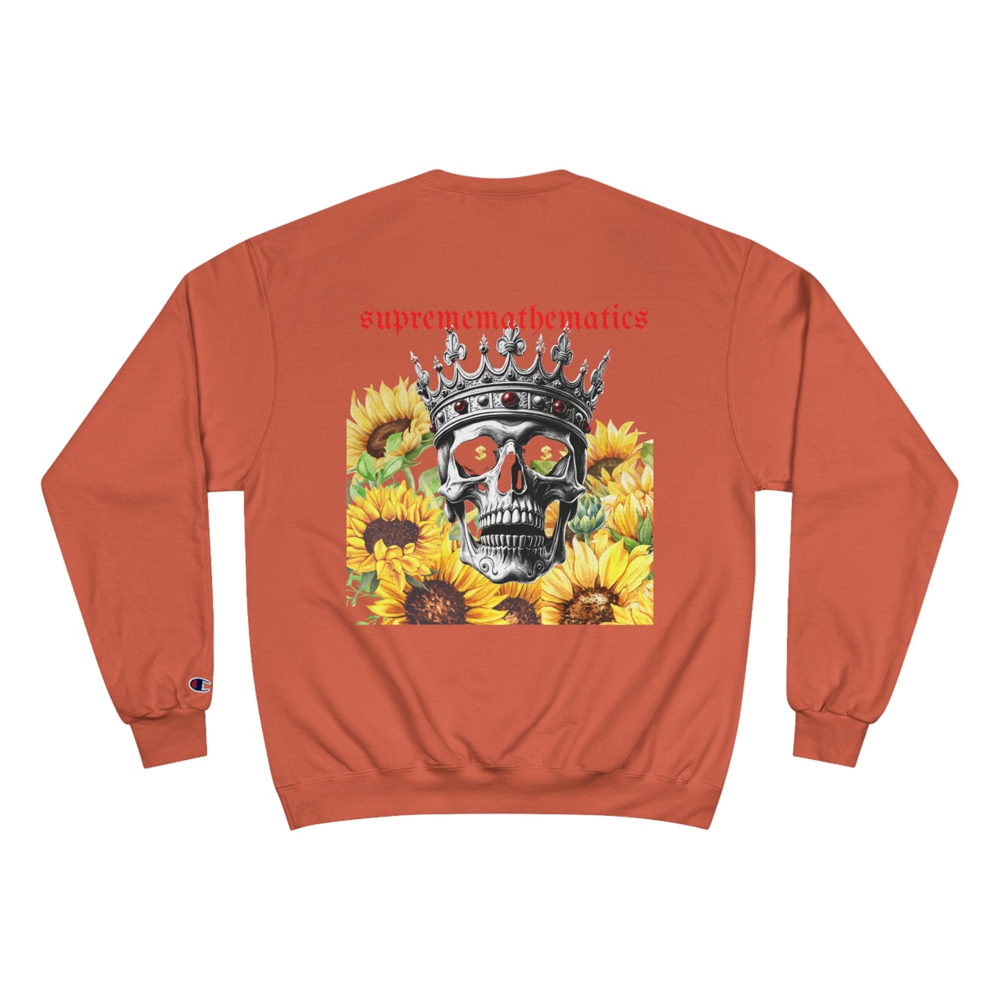 SUPREMEMATHEMATICS SUNFLOWER KINGS SWEATSHIRT