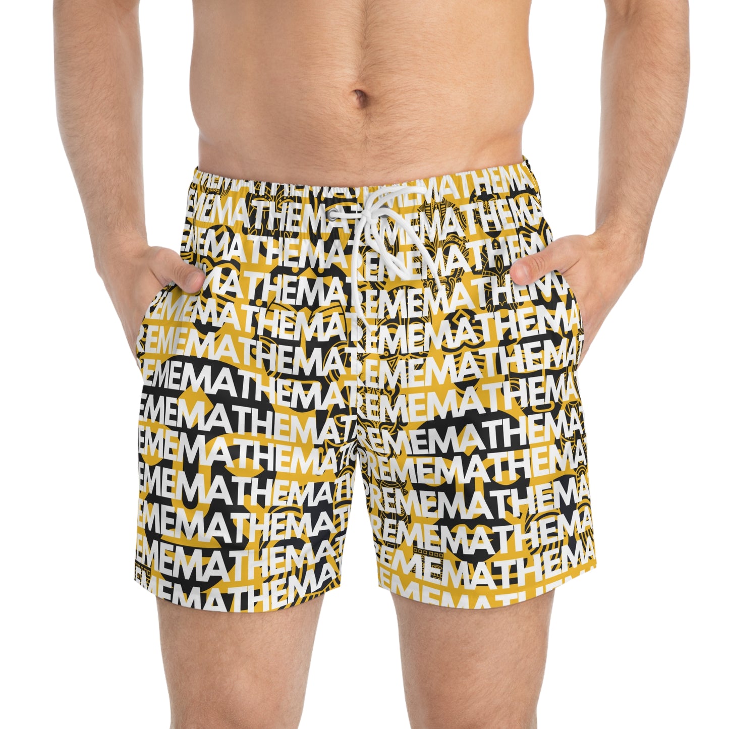 SUPREMEMATHEMATICS SWIM TRUNKS