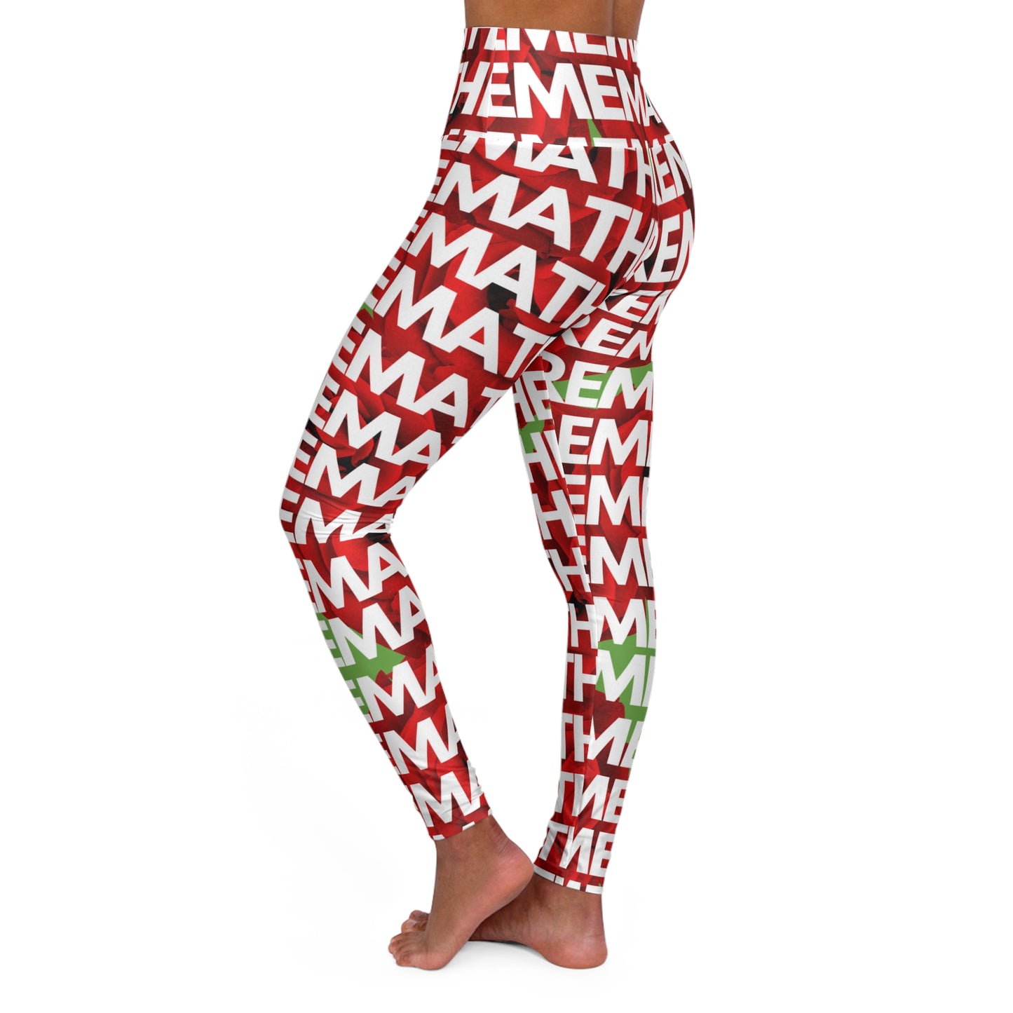 SUPREMEMATHEMATICS HIGH WAIST YOGA LEGGINGS