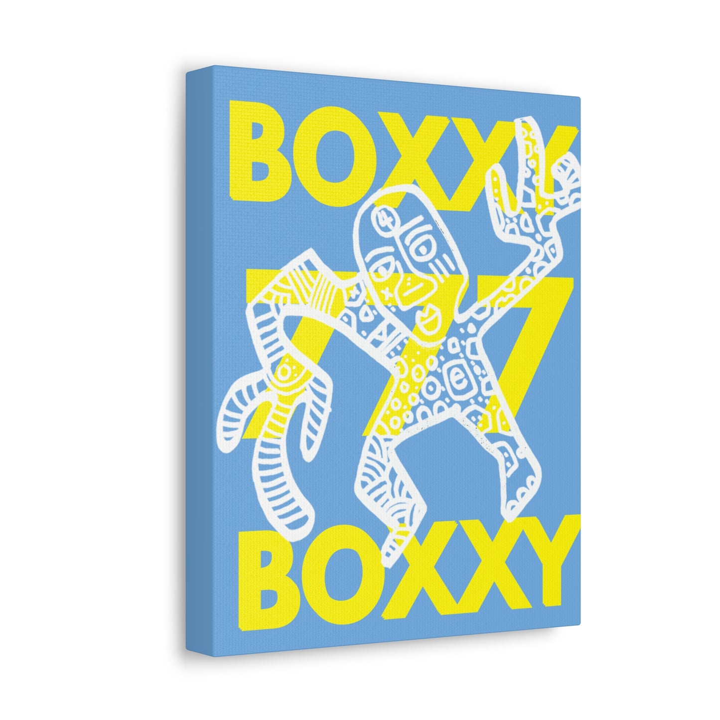 BOXXY 777 ART CANVAS LITE BLUE