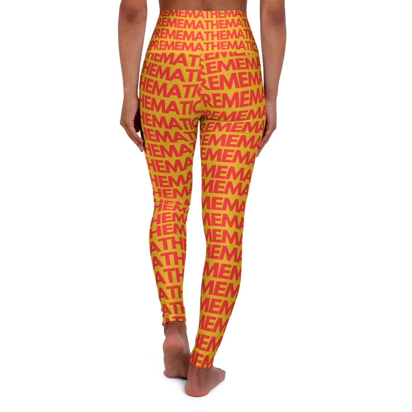 SUPREMEMATHEMATICS HIGH WAIST YOGA LEGGINGS