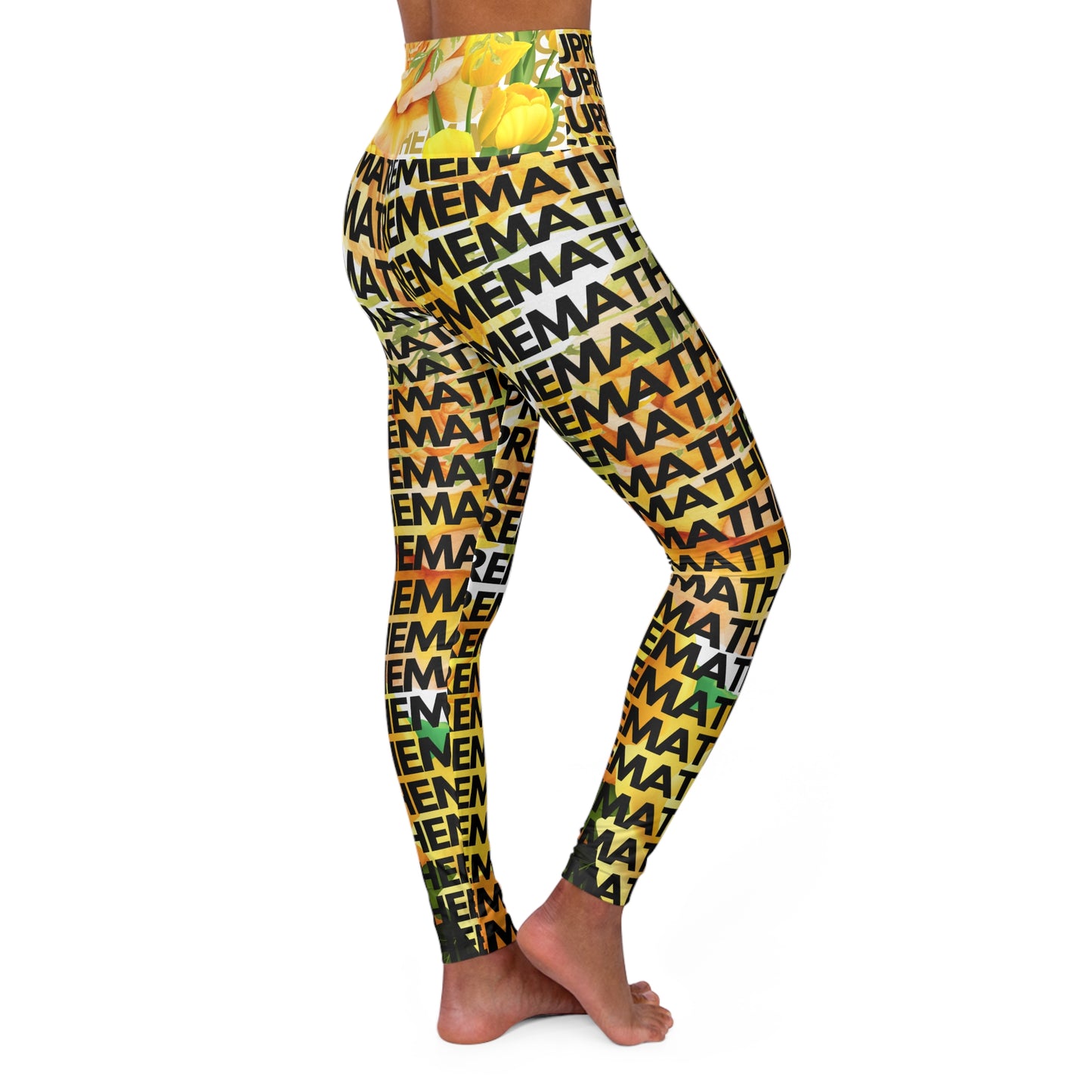SUPREMEMATHEMATICS HIGH WAIST YOGA LEGGINGS