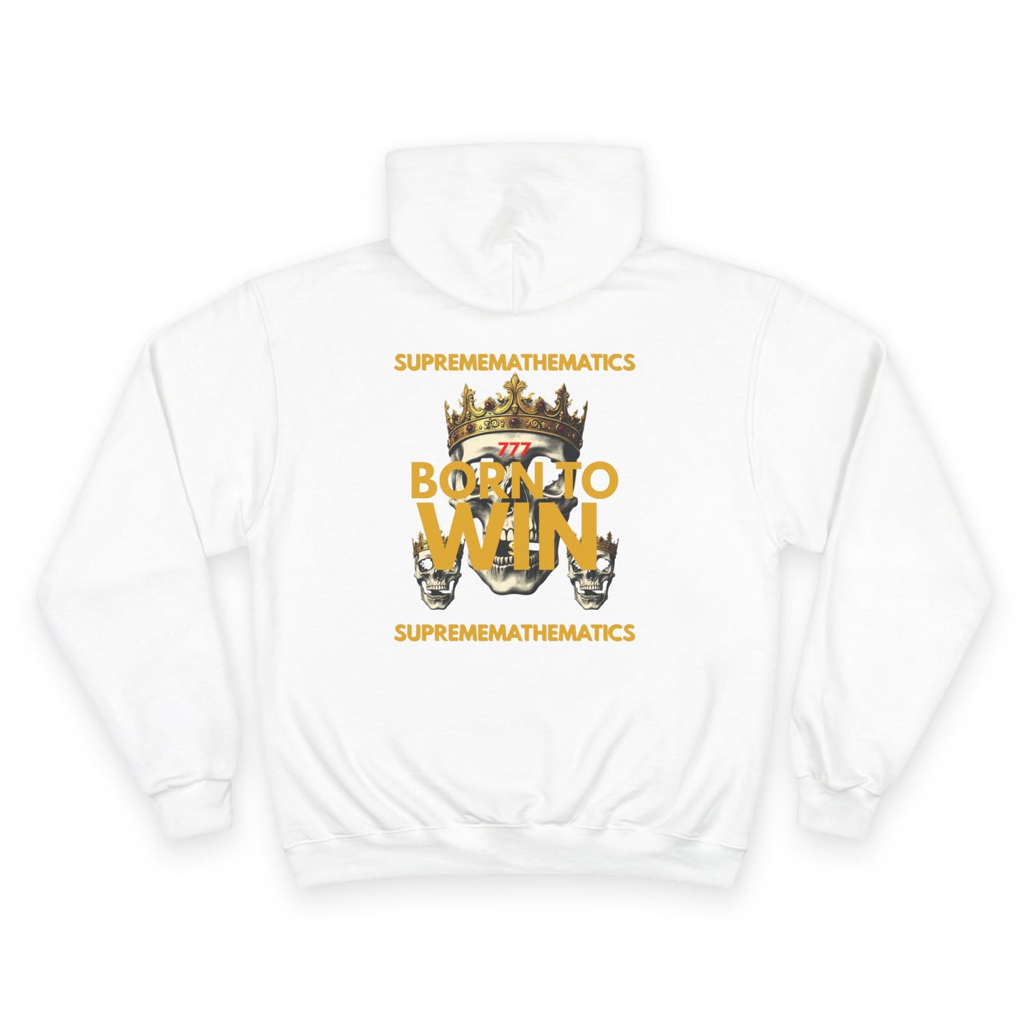 SUPREMEMATHEMATICS BORN TO WIN HOODIE