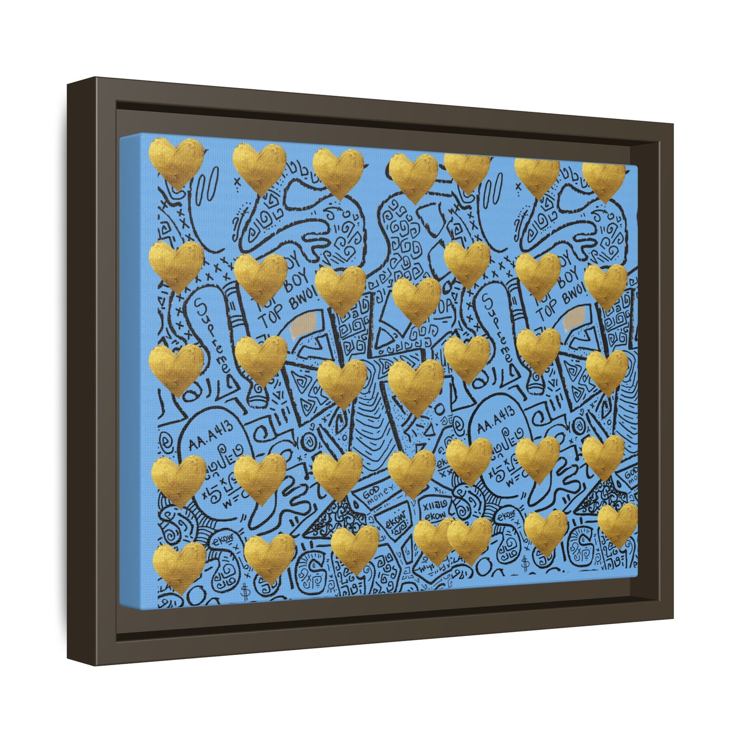 SUPREMEMATHEMATICS FRAMED CANVAS