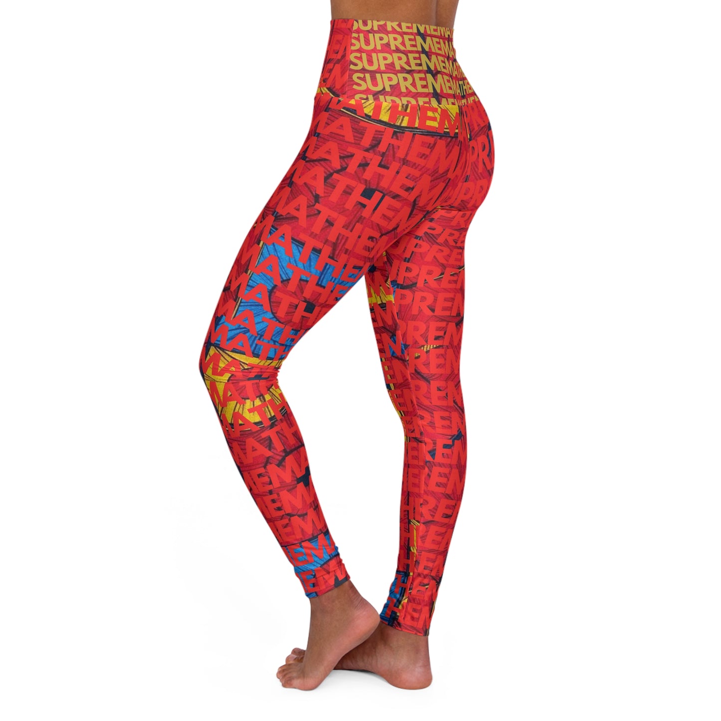 SUPREMEMATHEMATICS HIGH WAIST YOGA LEGGINGS