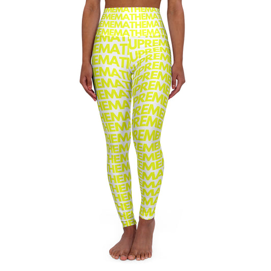 SUPREMEMATHEMATICS HIGH WAIST YOGA LEGGINGS