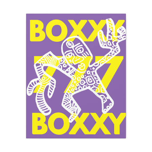 BOXXY 777 ART CANVAS LIGHT PURPLE