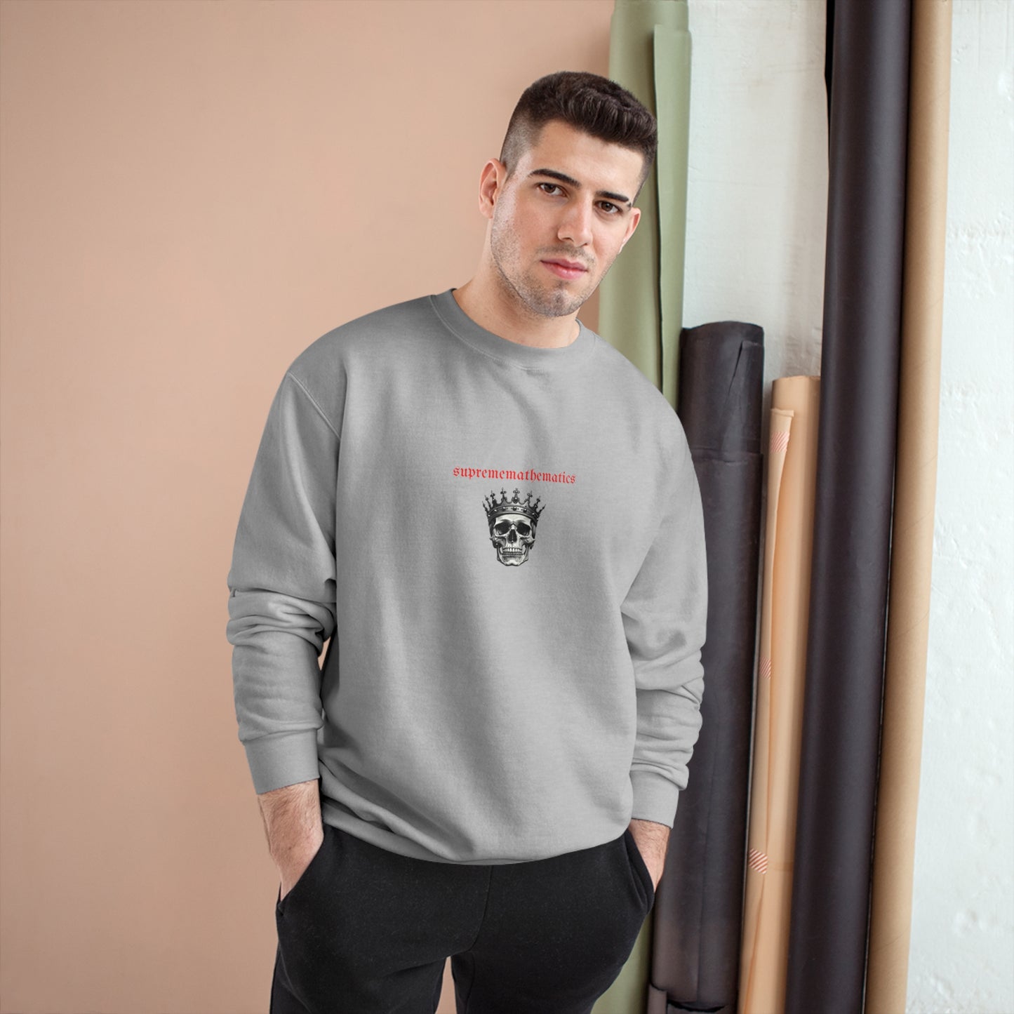 SUPREMEMATHEMATICS SUNFLOWER KINGS SWEATSHIRT