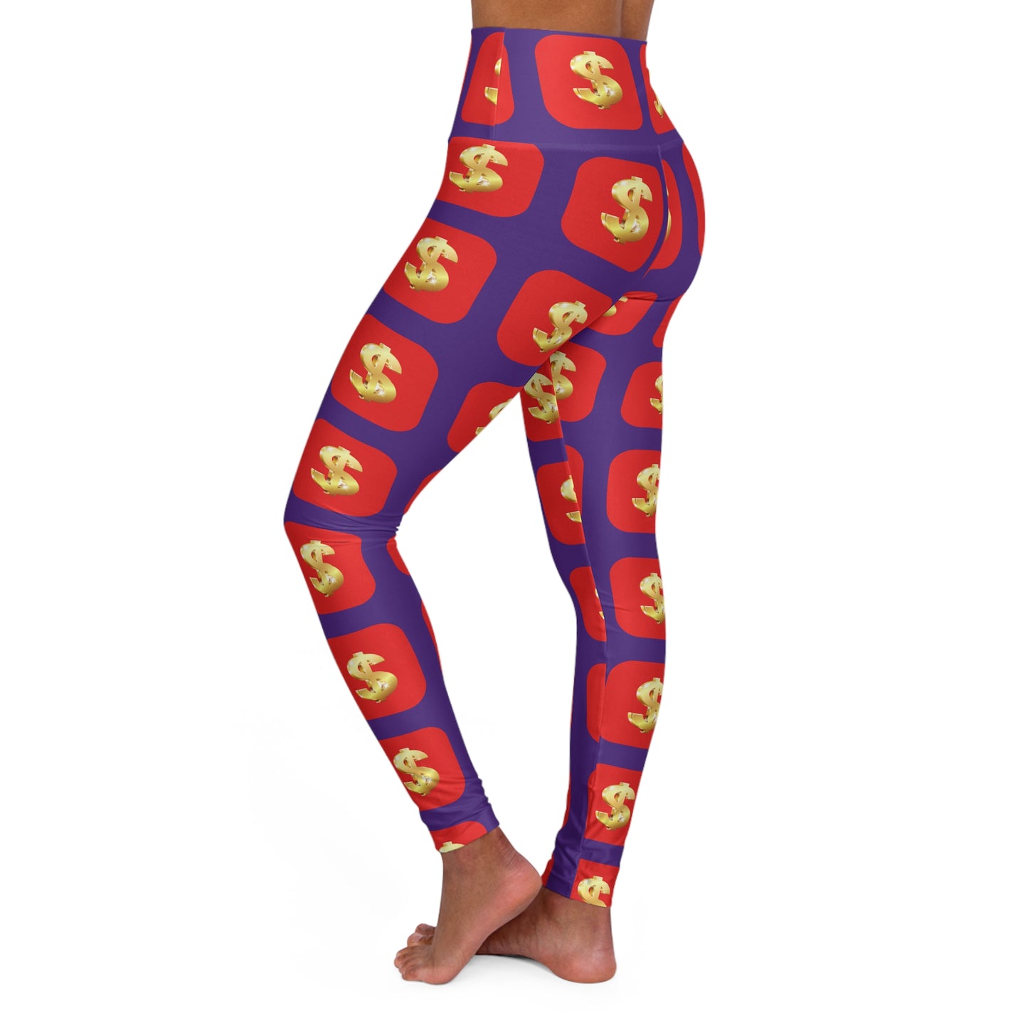 SUPREMEMATHEMATICS HIGH WAIST YOGA LEGGINGS