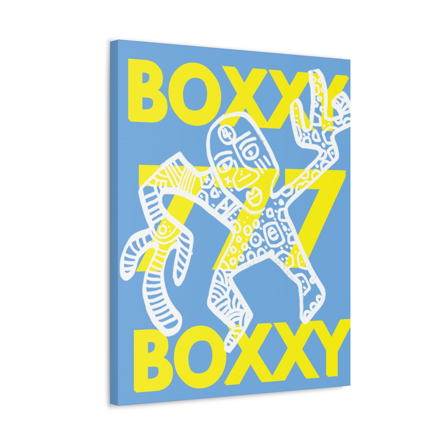 BOXXY 777 ART CANVAS LITE BLUE