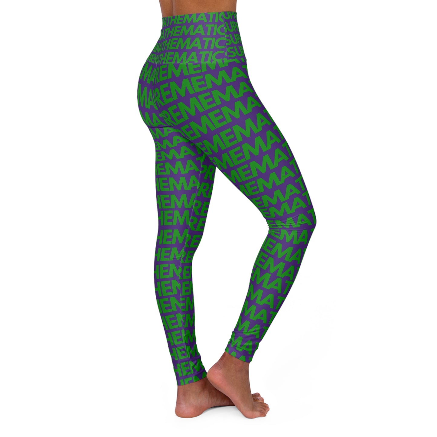 SUPREMEMATHEMATICS HIGH WAIST YOGA LEGGINGS