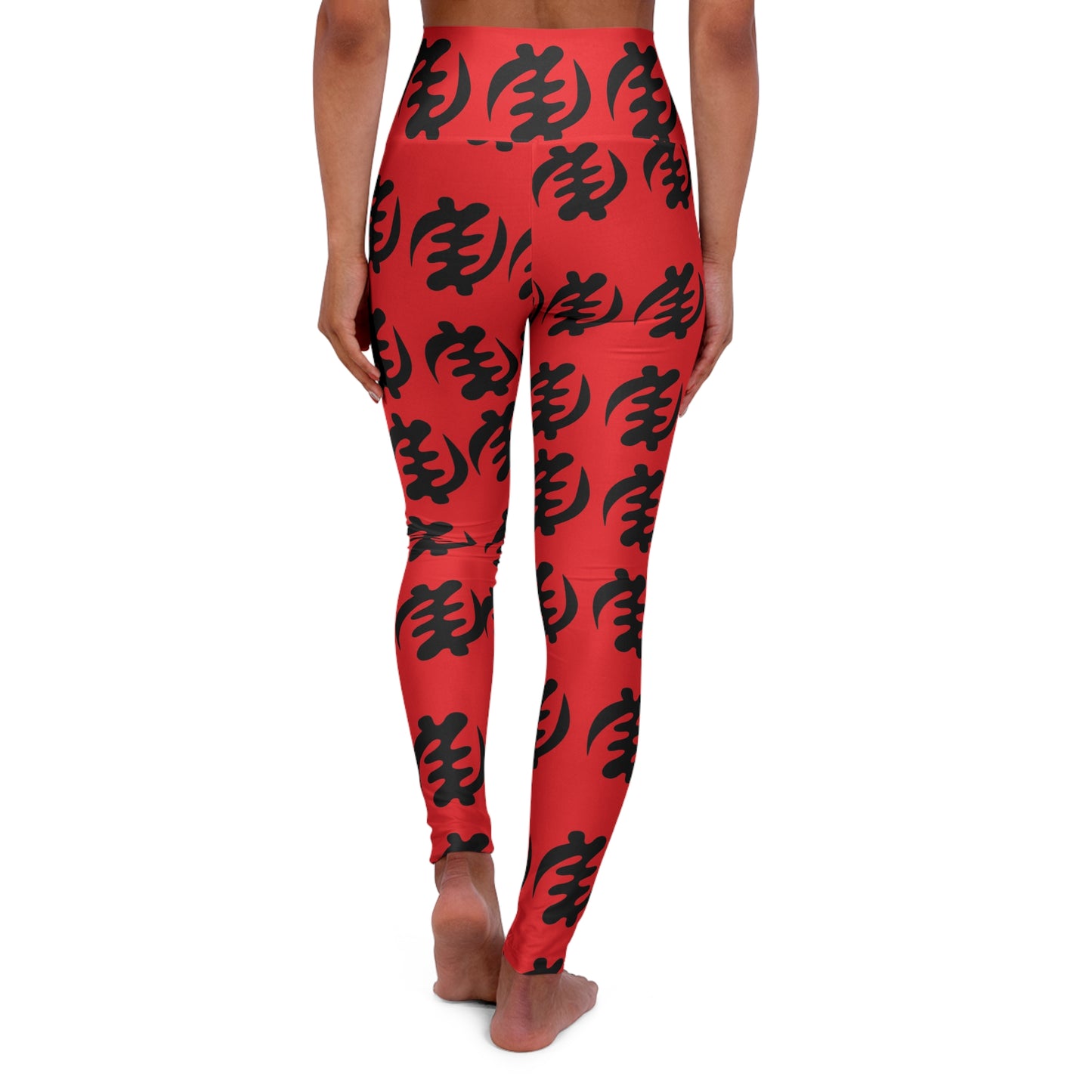 SUPREMEMATHEMATICS GYE NYAME YOGA LEGGINGS