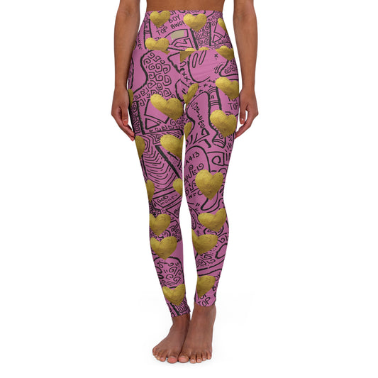 SUPREMEMATHEMATICS HIGH WAIST YOGA LEGGINGS