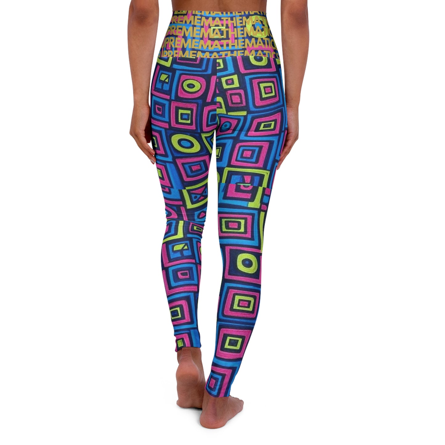 SUPREMEMATHEMATICS HIGH WAIST YOGA LEGGINGS