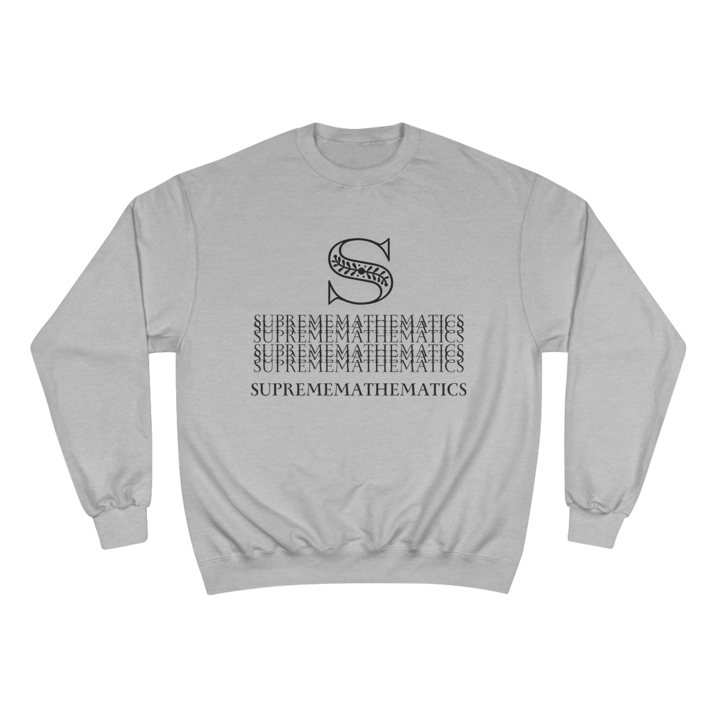 SUPREMEMATHEMATICS STACKED CREWNECK