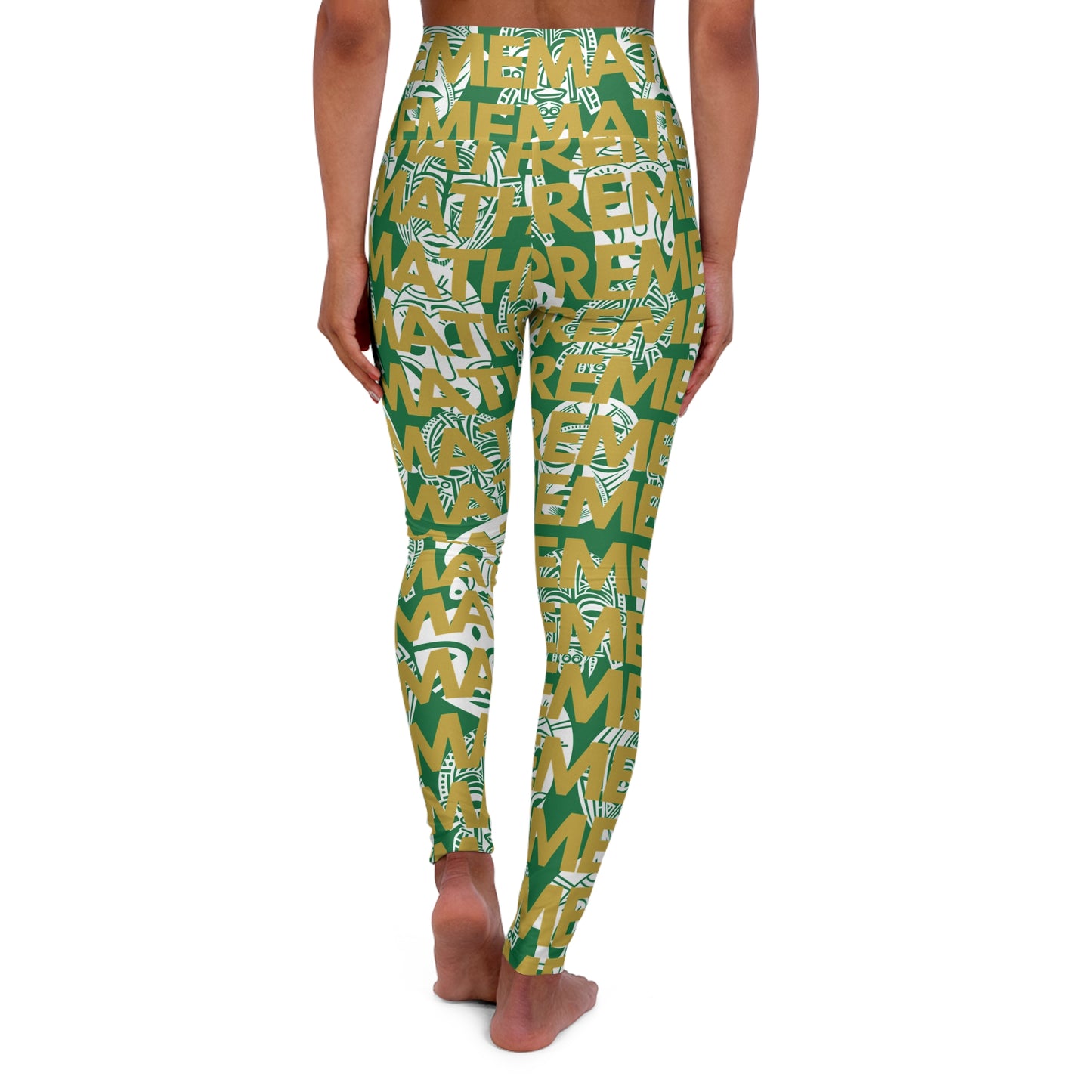 SUPREMEMATHEMATICS HIGH WAIST YOGA LEGGINGS