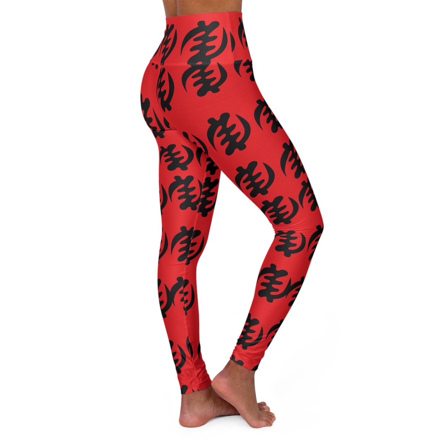 SUPREMEMATHEMATICS GYE NYAME YOGA LEGGINGS