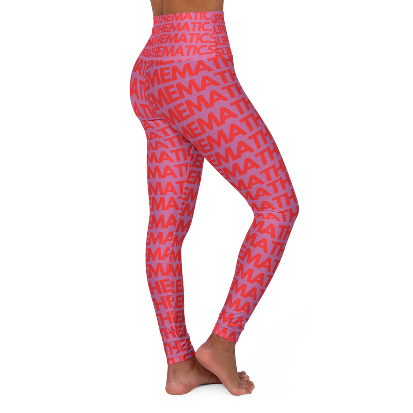 SUPREMEMATHEMATICS HIGH WAIST YOGA LEGGINGS