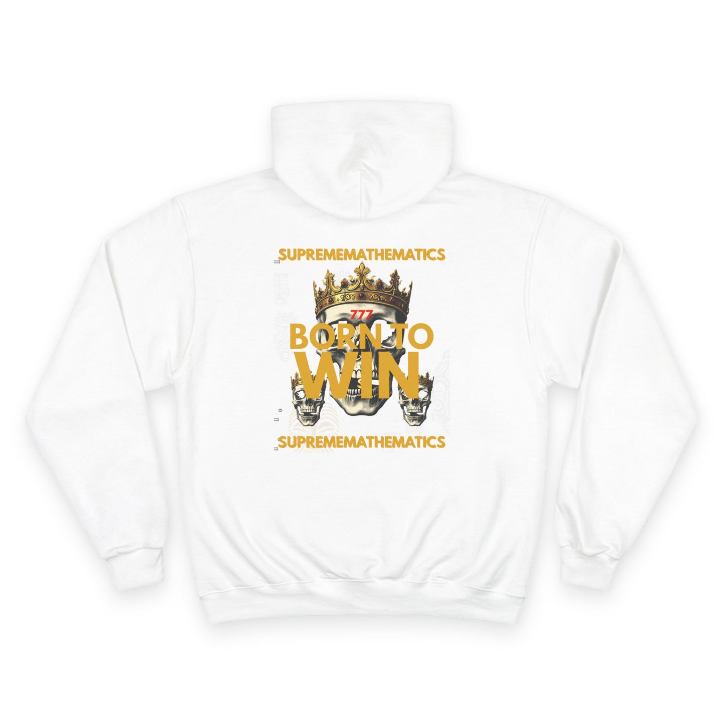 SUPREMEMATHEMATICS BORN TO WIN HOODIE