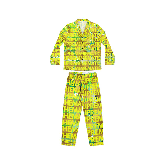 SUPREMEMATHEMATICS SATIN PAJAMAS