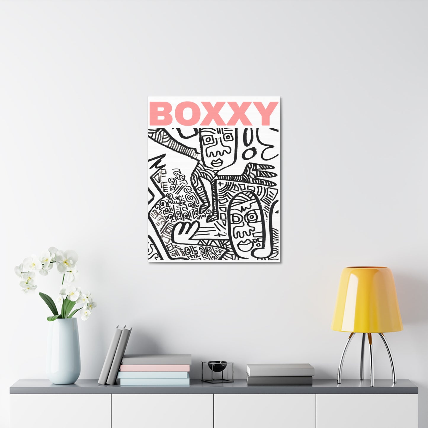 BOXXY HUMANOID 2 ART CANVAS