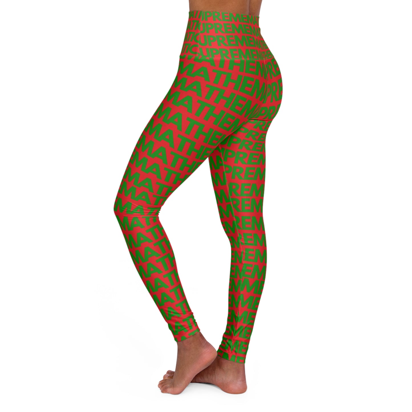 SUPREMEMATHEMATICS HIGH WAIST YOGA LEGGINGS