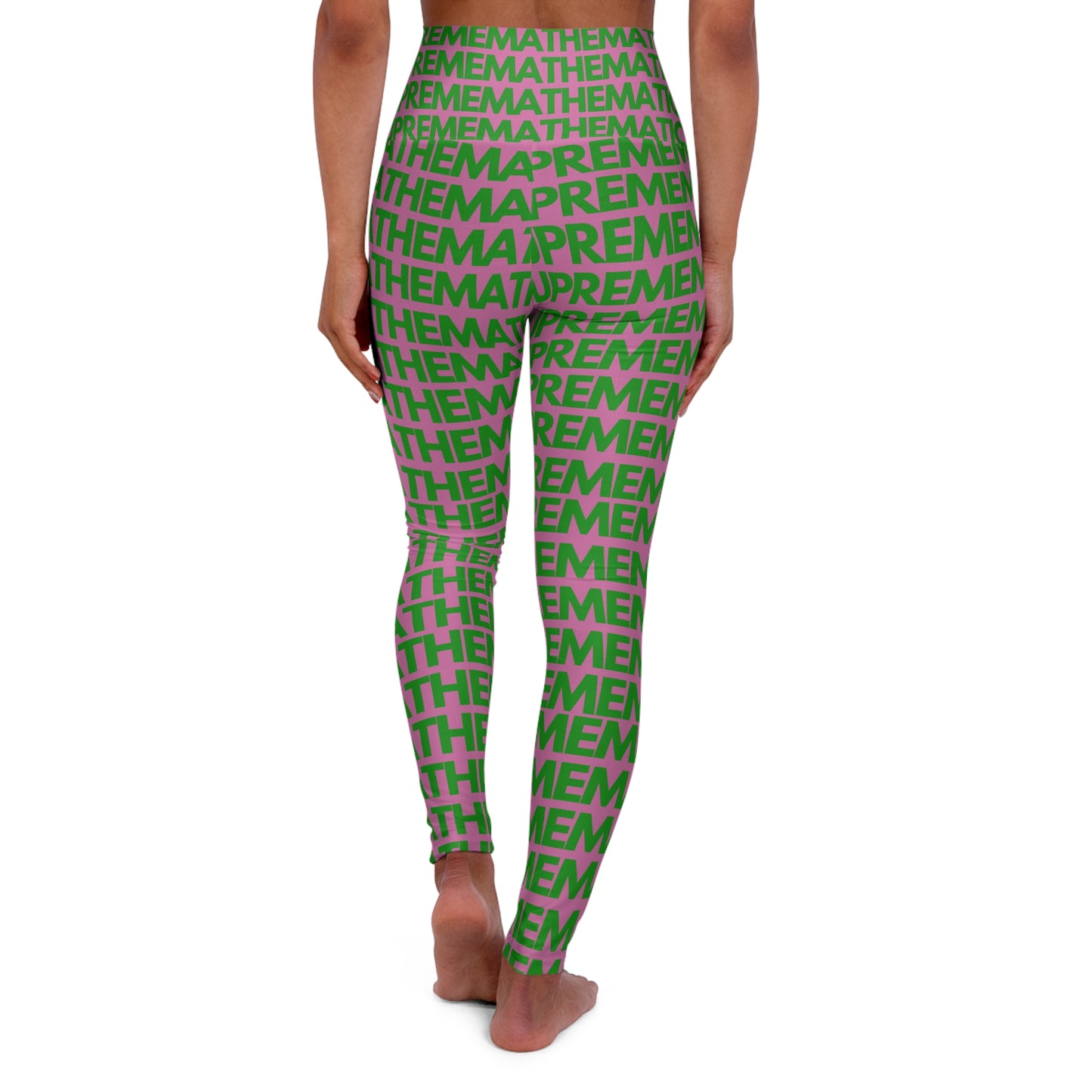 SUPREMEMATHEMATICS HIGH WAIST YOGA LEGGINGS
