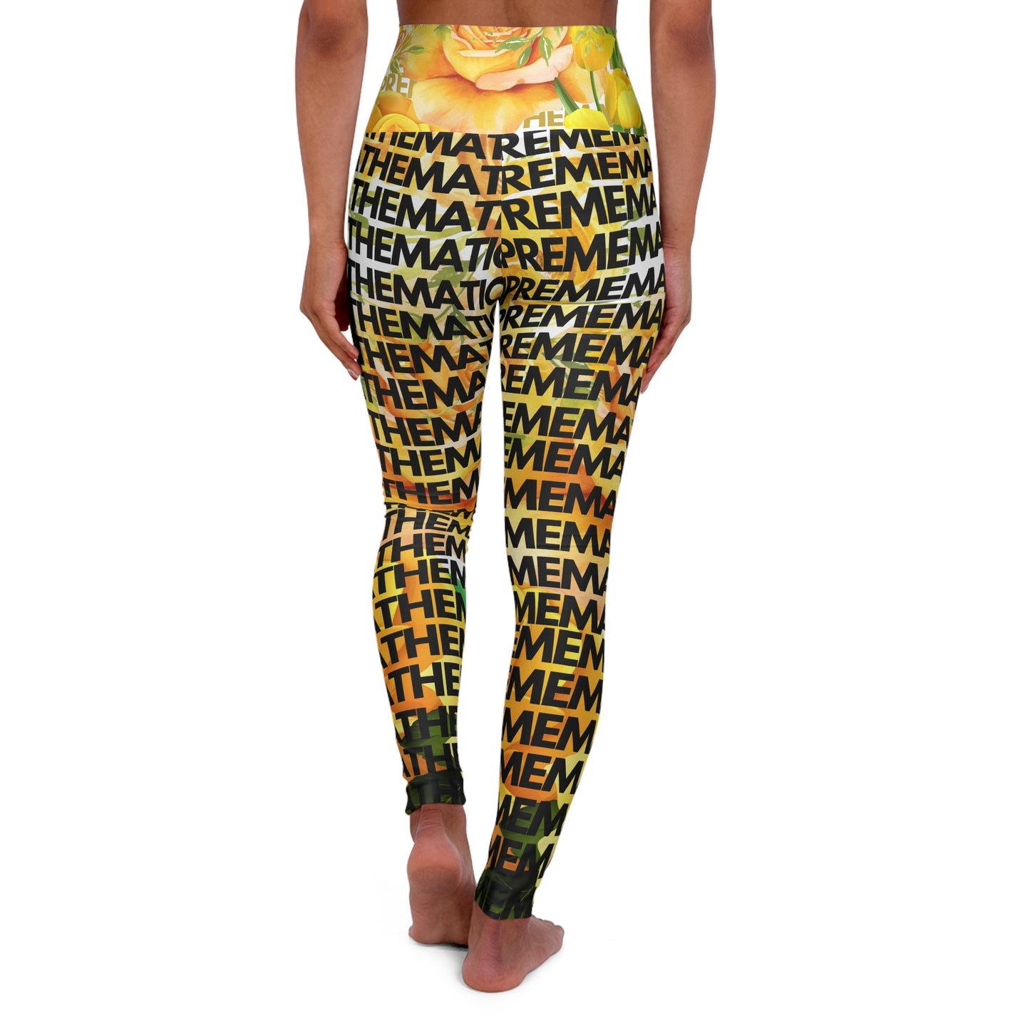 SUPREMEMATHEMATICS HIGH WAIST YOGA LEGGINGS
