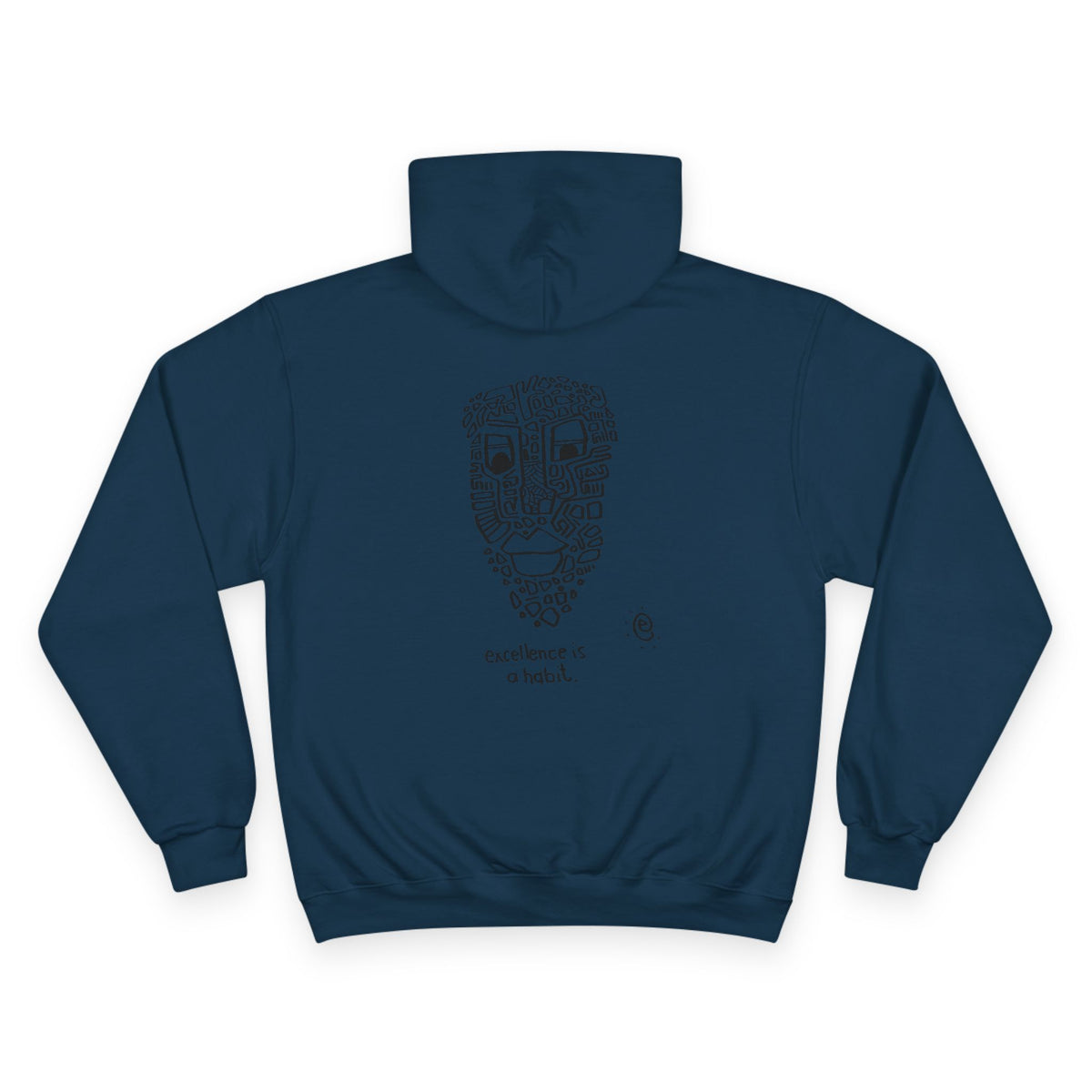 BOXXY E LOGO HOODIE