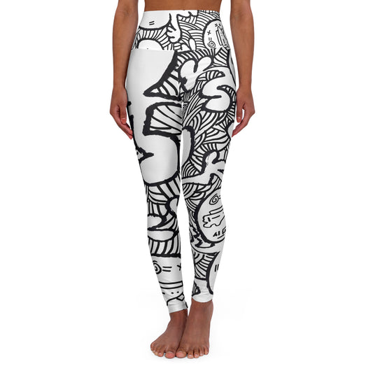 SUPREMEMATHEMATICS High Waisted Yoga Leggings