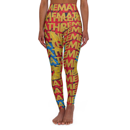 SUPREMEMATHEMATICS HIGH WAIST YOGA LEGGINGS