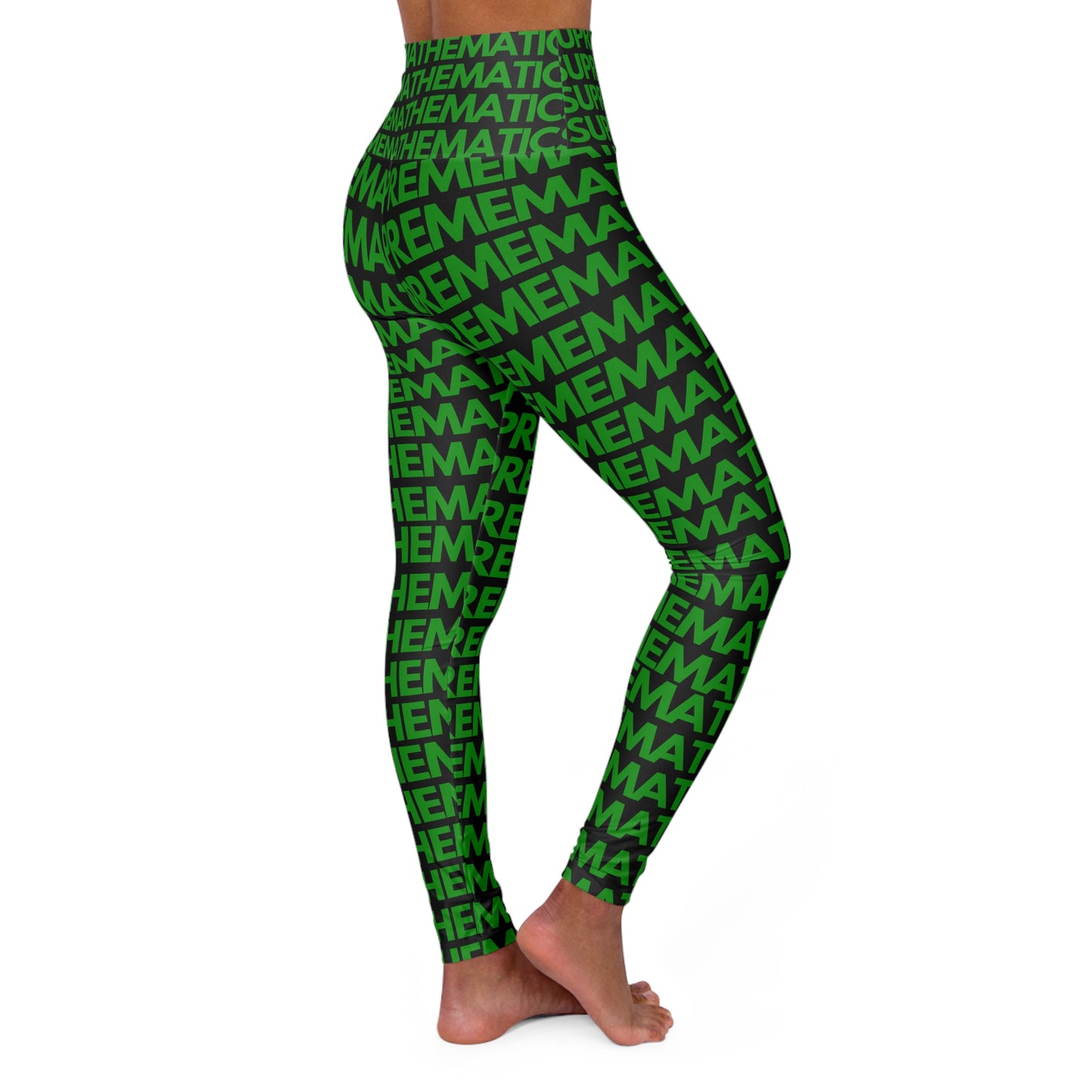 SUPREMEMATHEMATICS HIGH WAIST YOGA LEGGINGS