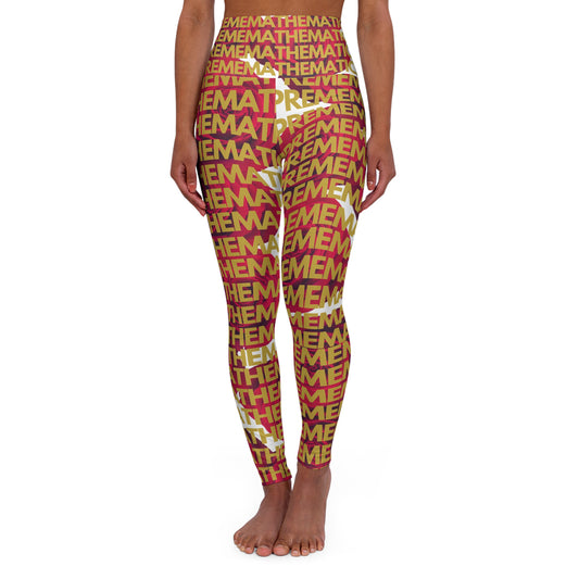 SUPREMEMATHEMATICS HIGH WAIST YOGA LEGGINGS