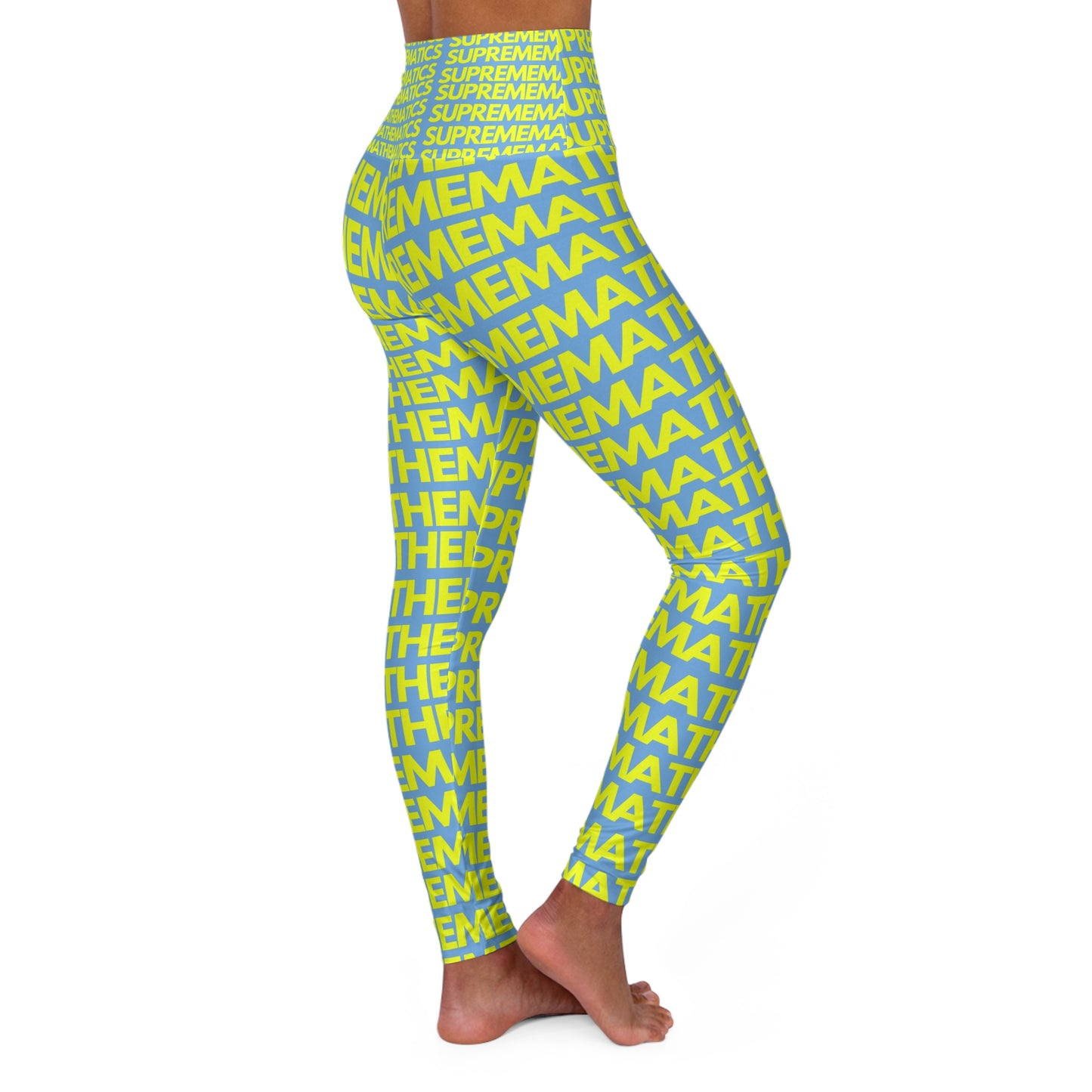 SUPREMEMATHEMATICS HIGH WAIST YOGA LEGGINGS