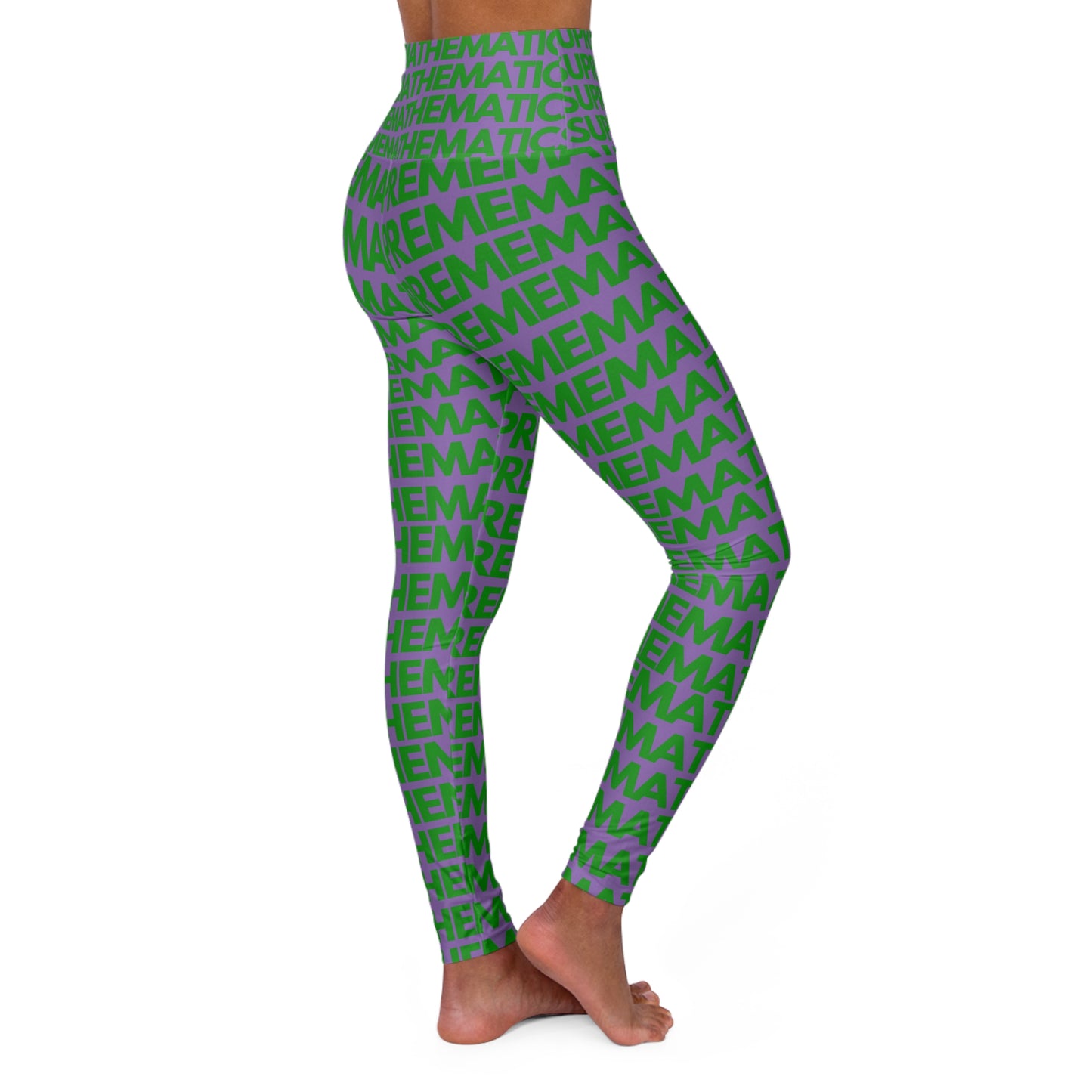 SUPREMEMATHEMATICS HIGH WAIST YOGA LEGGINGS