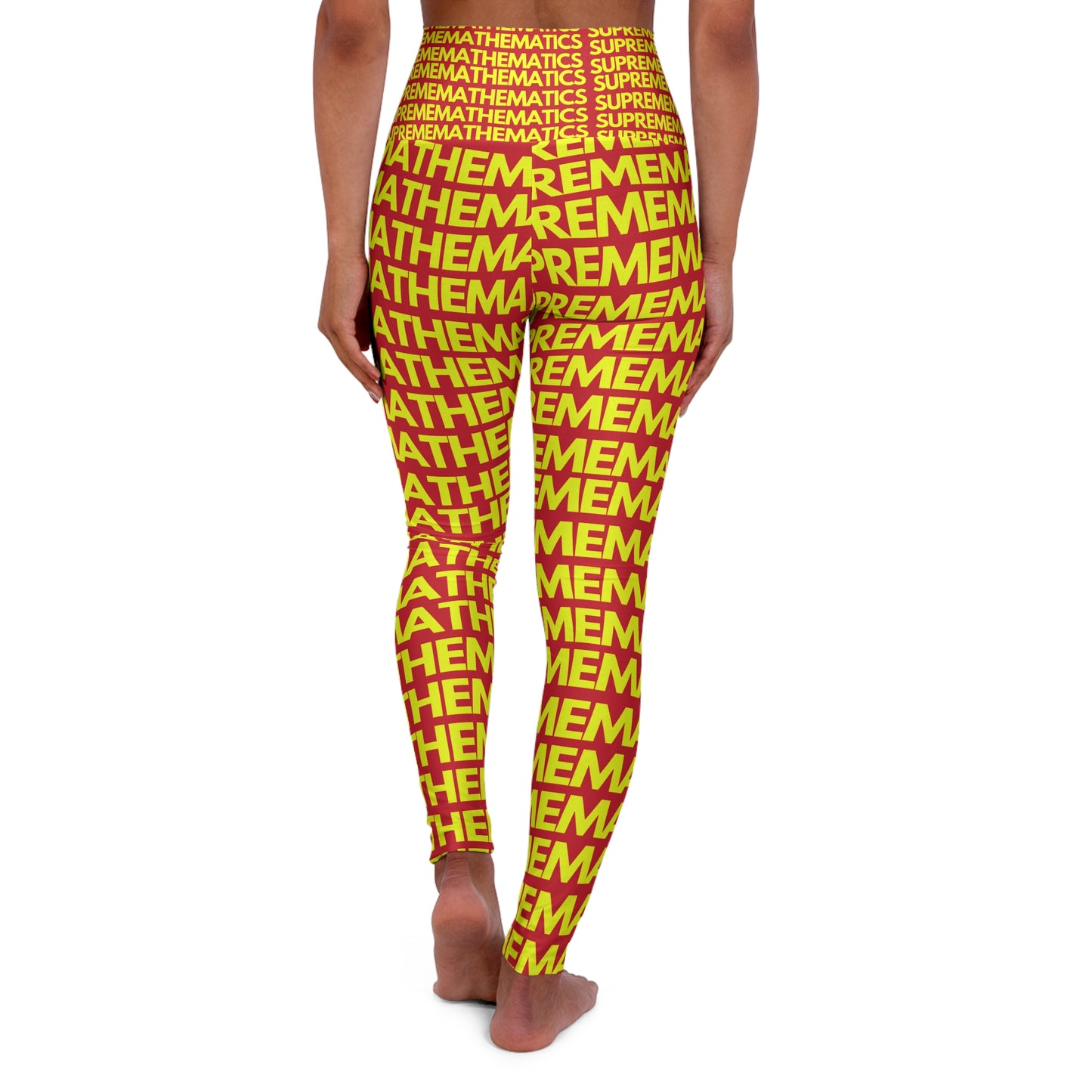 SUPREMEMATHEMATICS HIGH WAIST YOGA LEGGINGS
