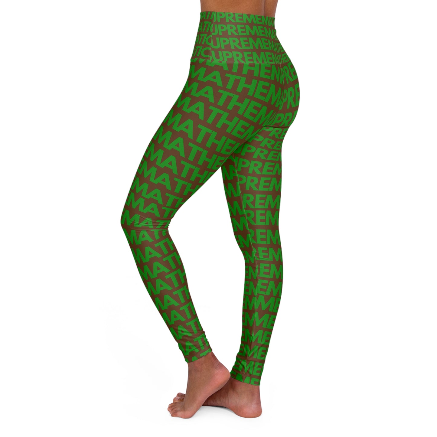 SUPREMEMATHEMATICS HIGH WAIST YOGA LEGGINGS