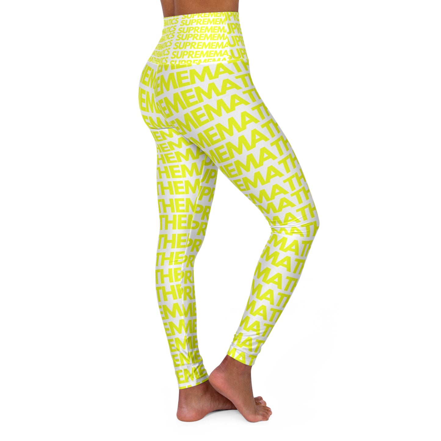 SUPREMEMATHEMATICS HIGH WAIST YOGA LEGGINGS