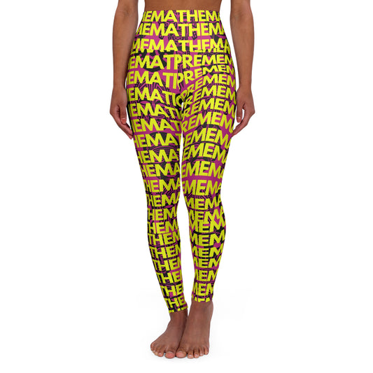SUPREMEMATHEMATICS HIGH WAIST YOGA LEGGINGS