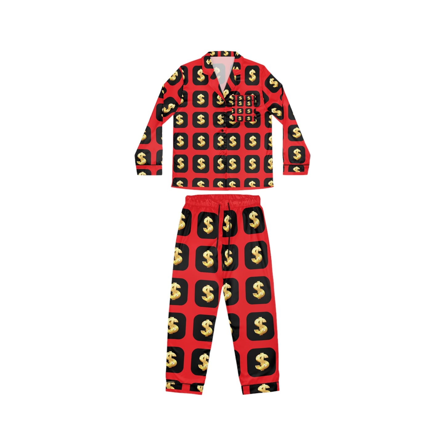 SUPREMEMATHEMATICS DOLLAR SATIN PAJAMAS