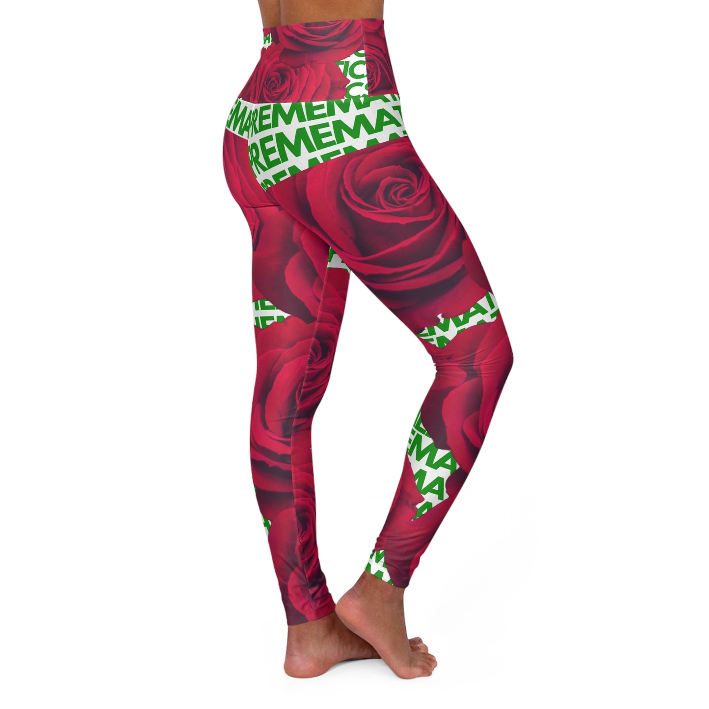 SUPREMEMATHEMATICS HIGH WAIST YOGA LEGGINGS