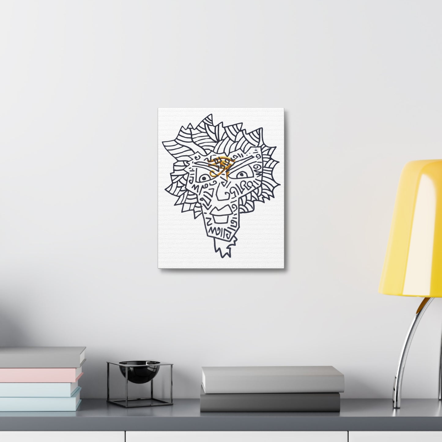 BOXXY FACECARD PRINT ART CANVAS