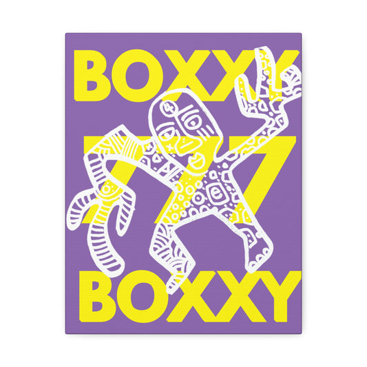 BOXXY 777 ART CANVAS LIGHT PURPLE