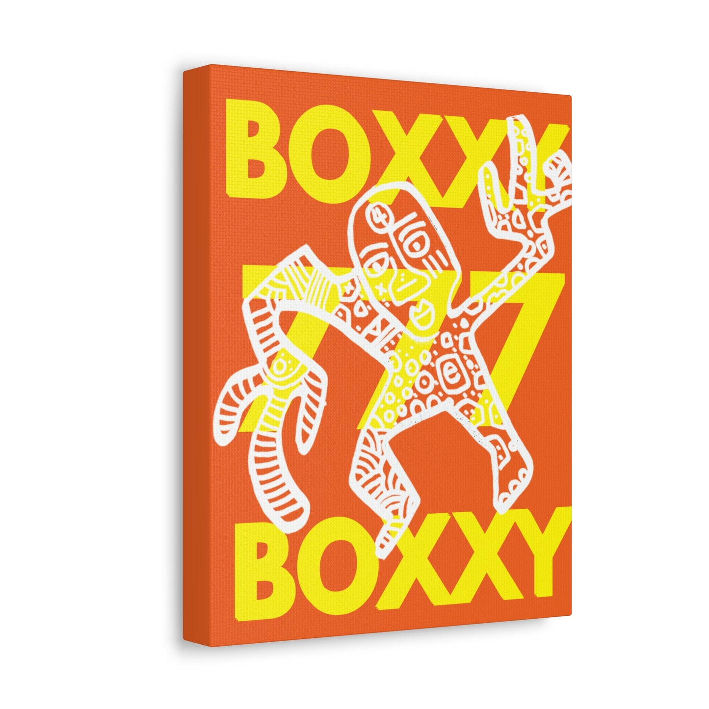 BOXXY 777 ART CANVAS ORANGE