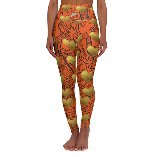 SUPREMEMATHEMATICS HIGH WAIST YOGA LEGGINGS