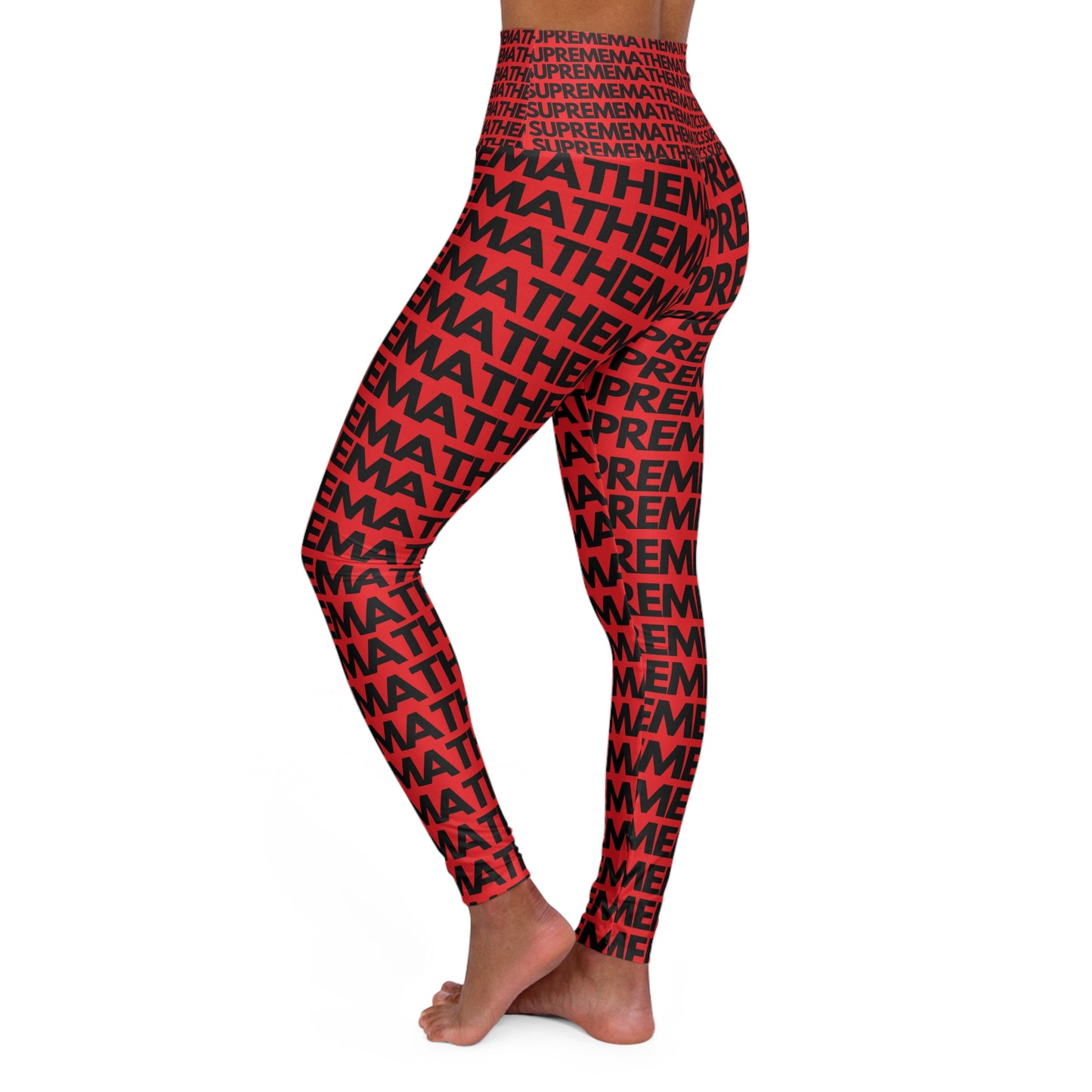 SUPREMEMATHEMATICS HIGH WAIST YOGA LEGGINGS